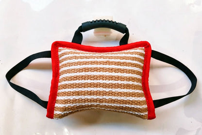 Jute Bite Cushion & Bite Roll For Dog Training