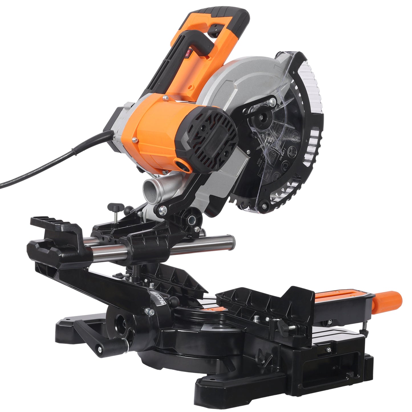 10 Inch Dual Bevel Double Speed Sliding Miter Saw with LED