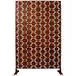 Outdoor & Indoor Metal Privacy Freestanding Decorative Screen