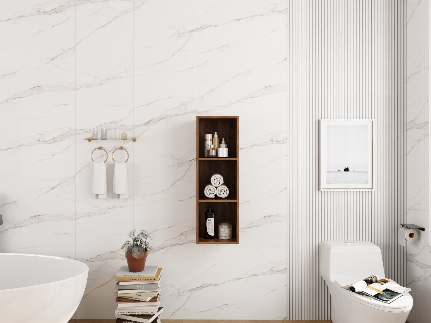 12 Inch Small Wall Mounted Storage Shelves