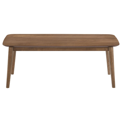 Radley 3-piece Rectangular Coffee Table Set Natural Walnut