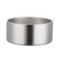 Stainless Steel Dog Bowl Inside And Outside 304 With Silica Gel Pad