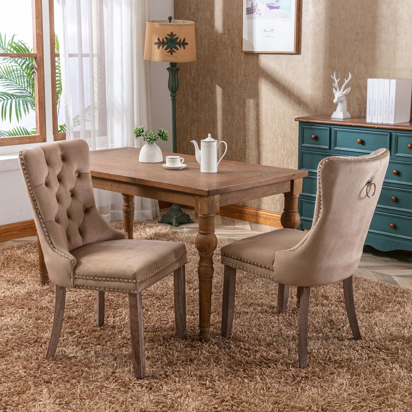Nikki - High-End Tufted Dining Chair (Set of 2)