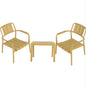 3 Piece Indoor / Outdoor Leisure Table And Chair Set