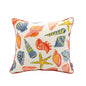 Square Coral Outdoor Pillows (Set of 2) - Multi