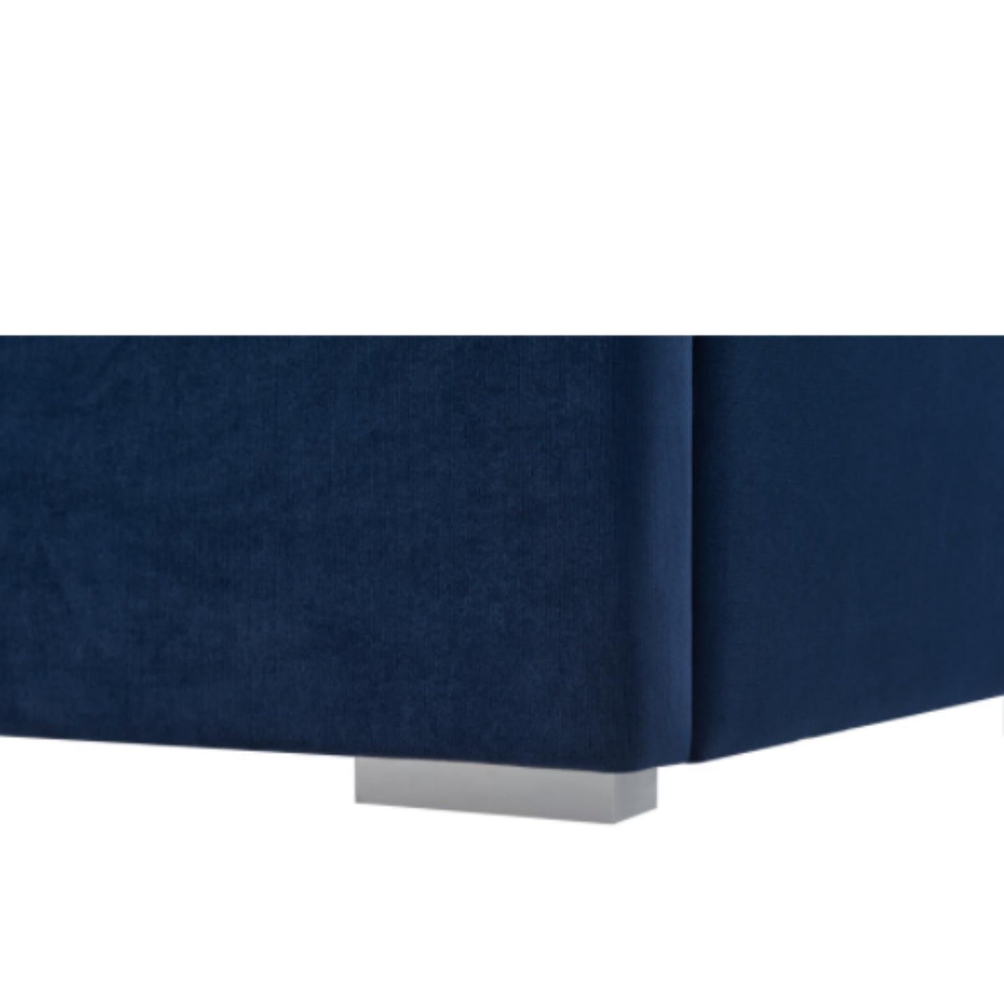 Comfortable Upholstered Bed With Vertical Channel Tufted Wingback Headboard
