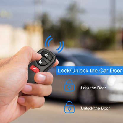 2 Keyless Entry Car Key Remote Key Fob Case Button Pad Replacement for Nissan KBRASTU15 315MHZ