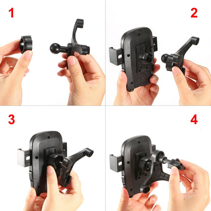 Car Phone Mount Universal 360¡ Rotation Phone Holder Air Vent Car Phone Mount Stand for iPhone XS/XS Max/XS/X Galaxy S10/S9+/S8 Google Huawei