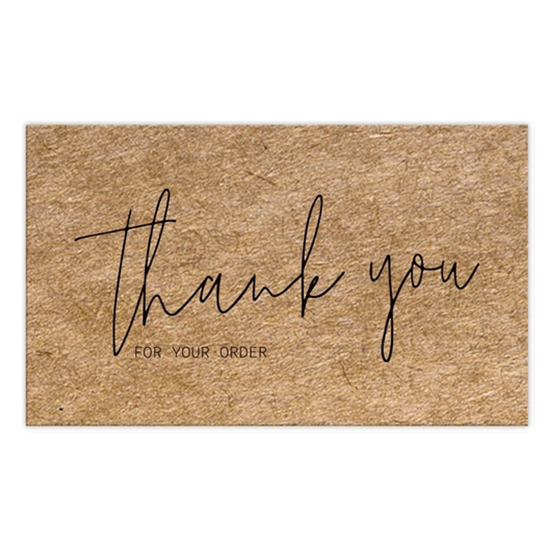 English Holiday Thank You Simple And DIY Creative Greeting Card