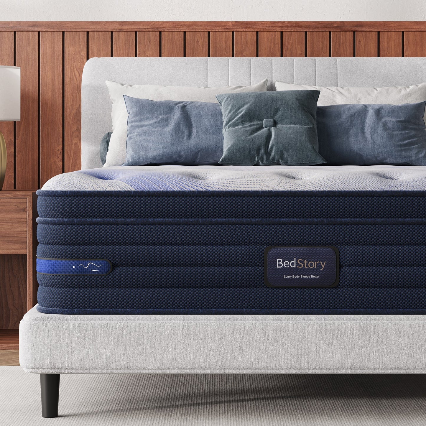 Bedstory Spine Align Pro 13" Twin Firm Cooling Hybrid Mattress