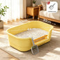 Semi-Enclosed Anti-Splash Cat Litter Box