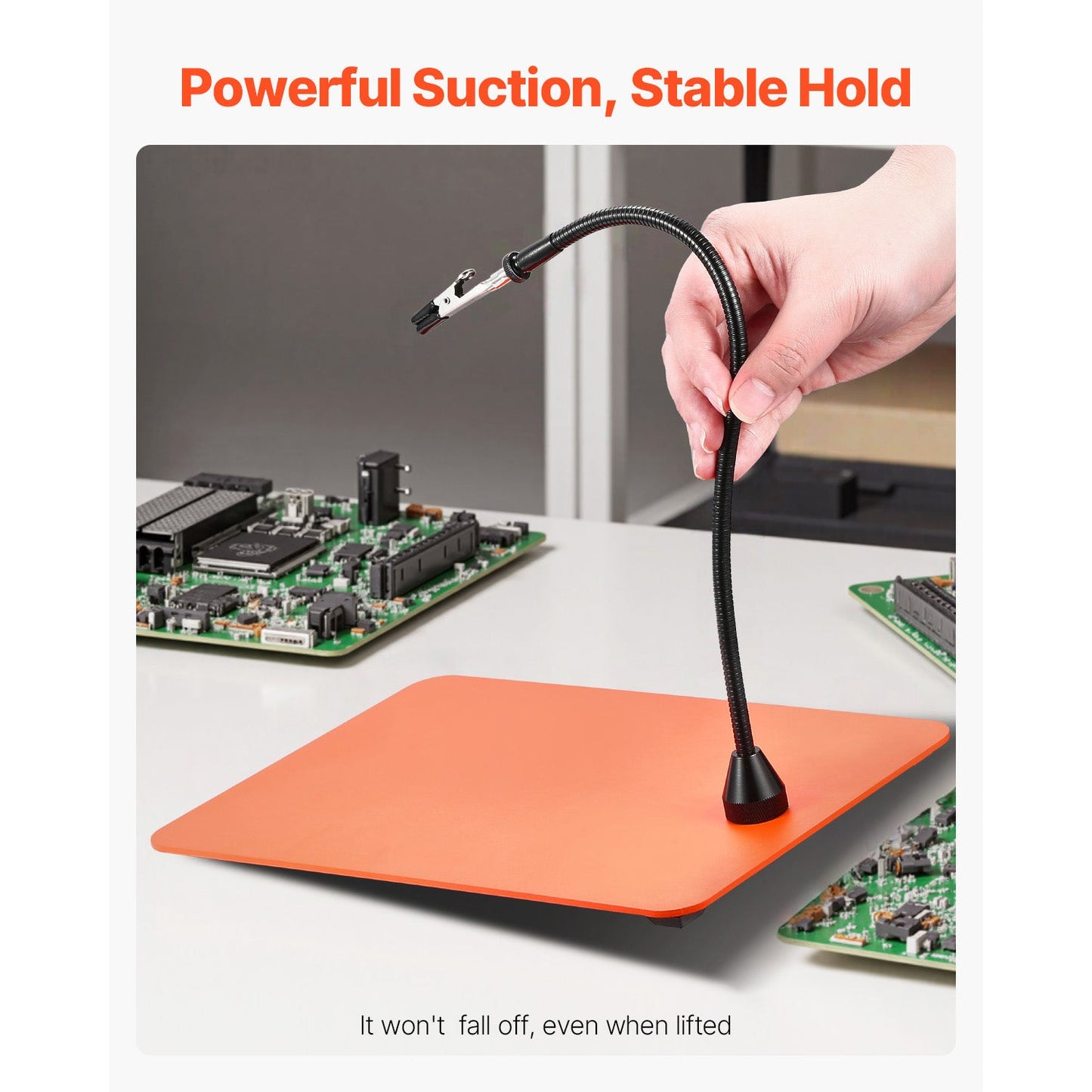 Magnetic Helping Hands Soldering Station Hot Air Gun Holder 6 PCB Holders