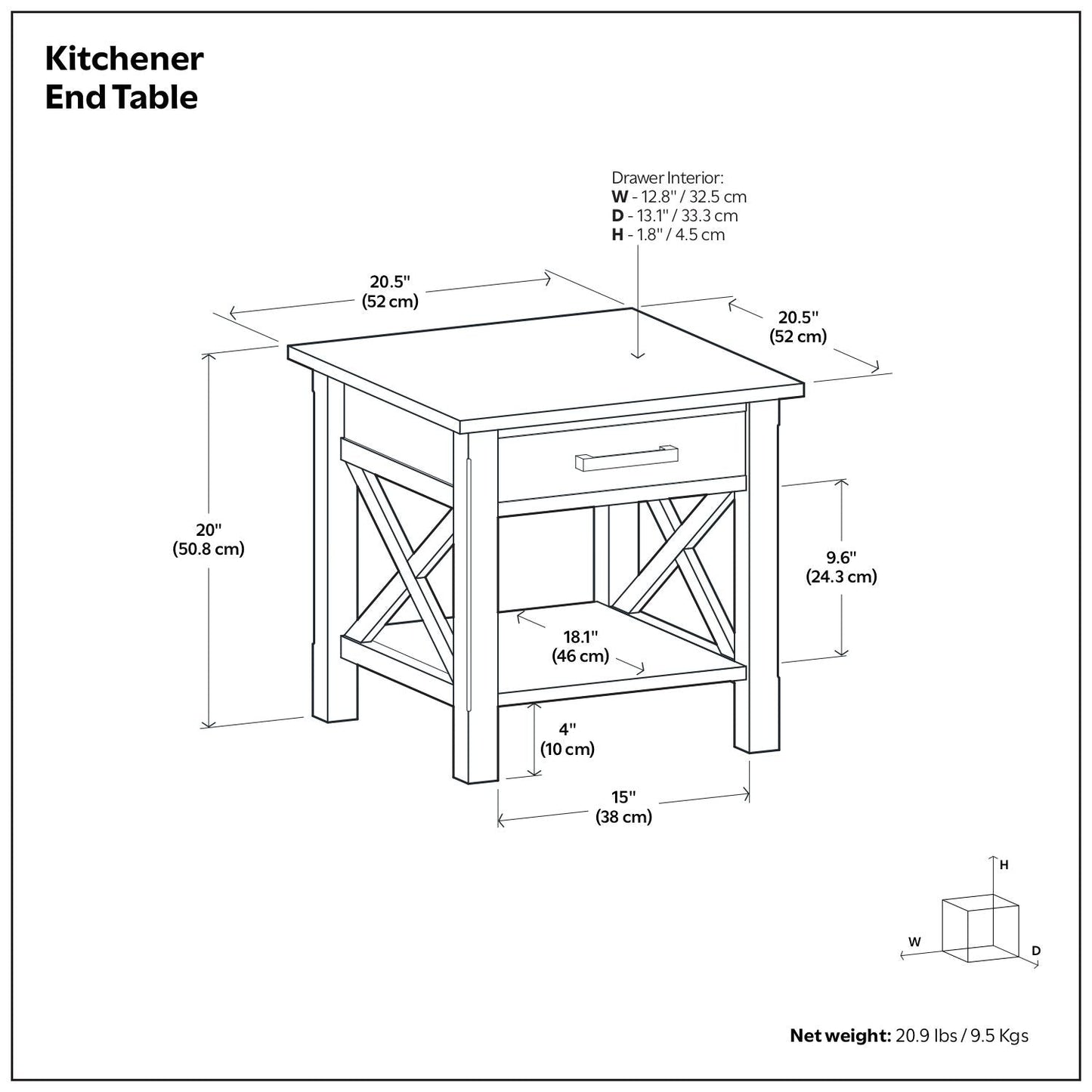 Kitchener - Handcrafted Table