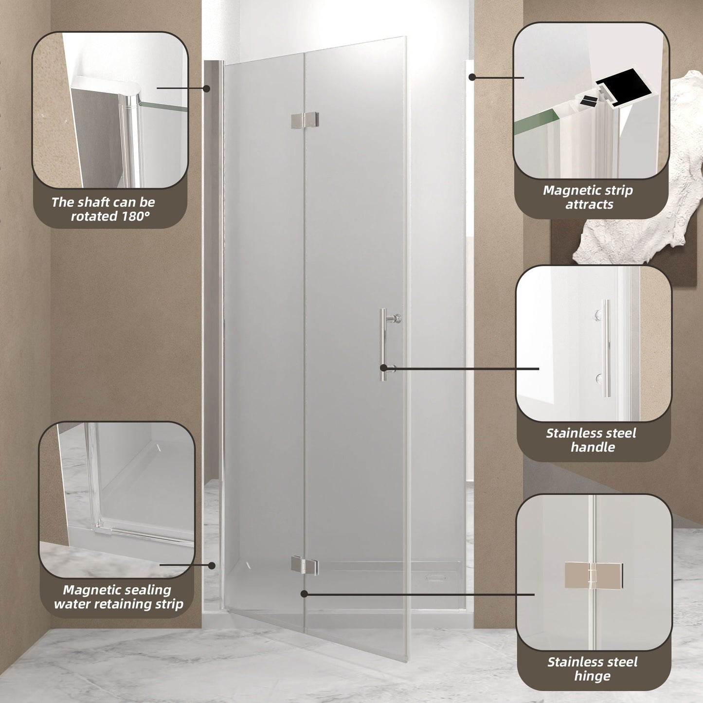 Bifold Shower Door