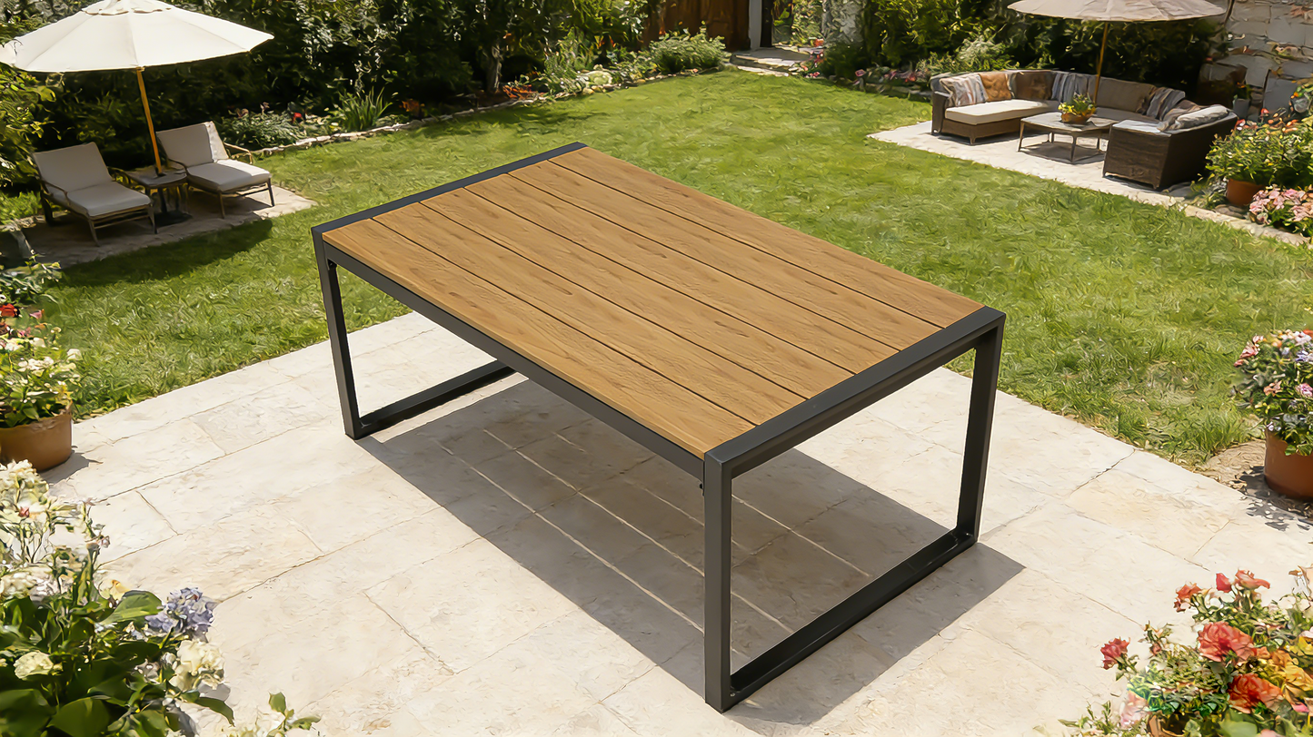 Oversized Steel Outdoor Conversation Set