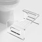 7'' Tall Acrylic Toilet Stool