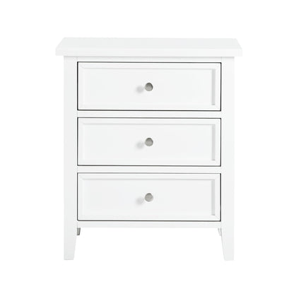 Luca - 3 Drawer Nightstand