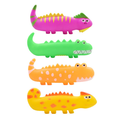 Little Lizard Molar Teeth Vinyl Vocal Pet Toy