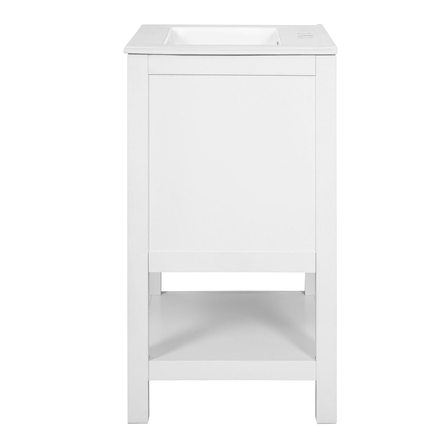 Modern Bathroom Vanity With Elegant Twill Design