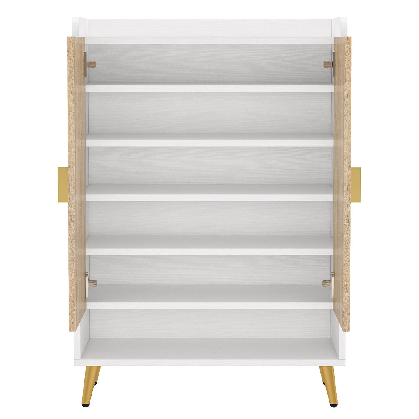 Shoe Cabinet With Doors, 7 Tier Storage Organizer