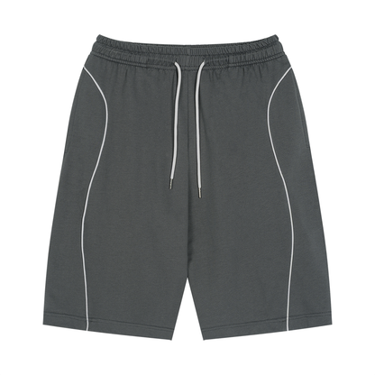 Loki & Ivy Men's Piping Drawstring Shorts