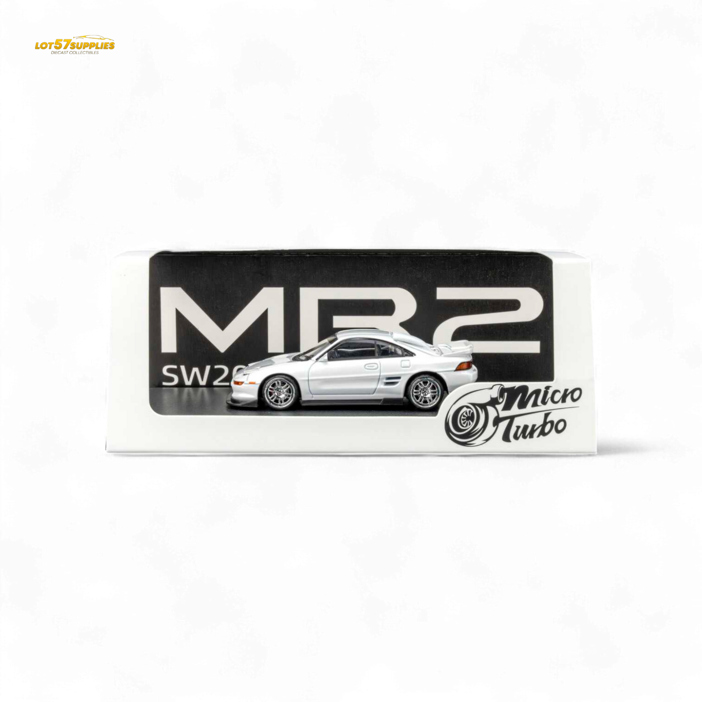 MicroTurbo Toyota MR-2 SW20 Revision 4 V2 White 1:64
