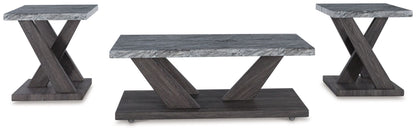 Bensonale - Occasional Table Set (Set of 3) - Brown / Gray
