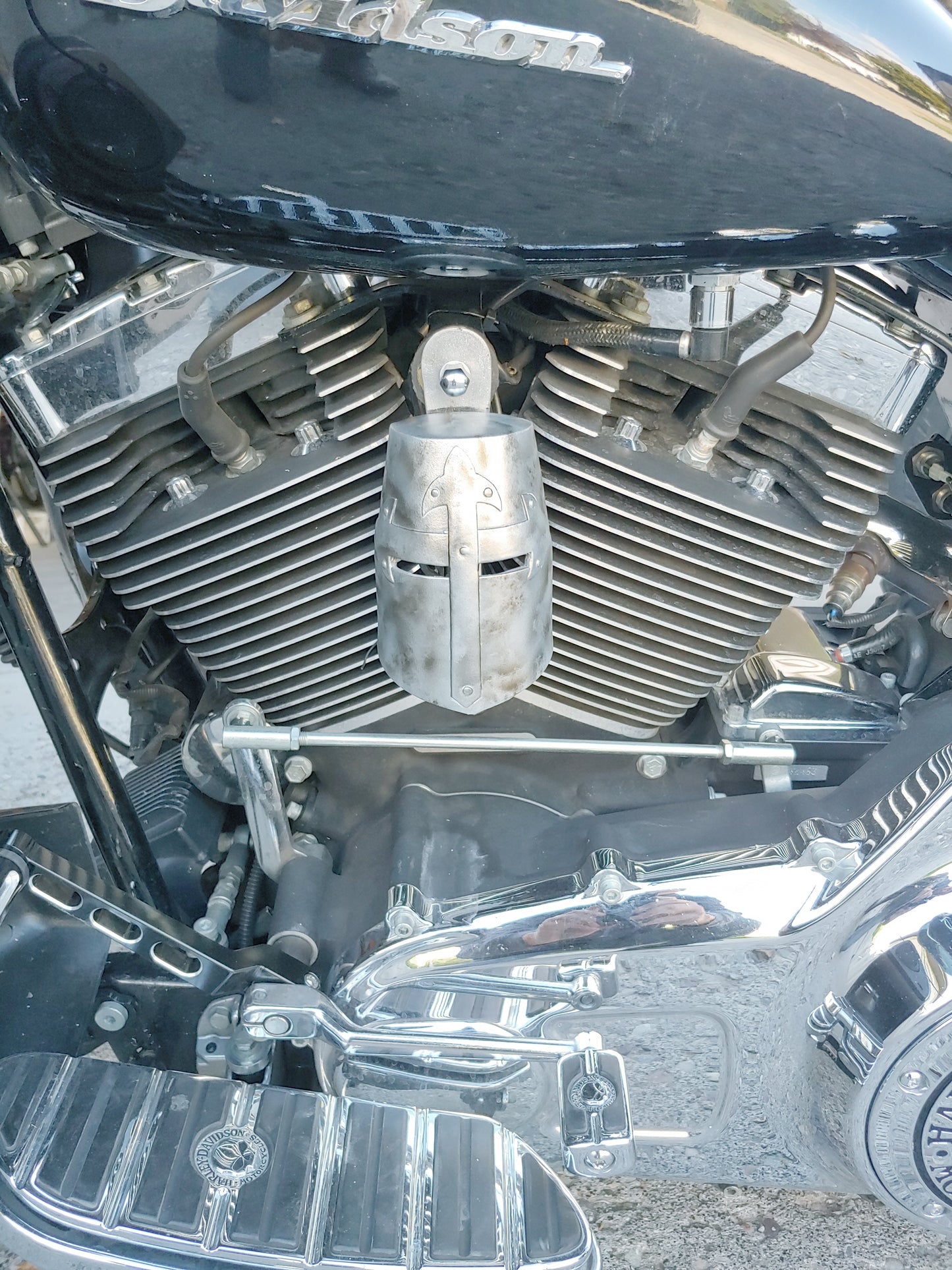Custom Harley horn 3D Crusader