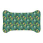 Emerald Canopy Pattern of Tropical Leaves - Pet Feeding Mat Pet Ze