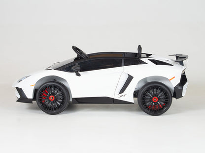 Lamborghini Aventador Ride On 12v Toy Car For Children W/Magic Cars® Parental Control