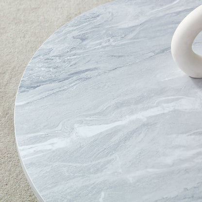 Versatile Round Coffee Table For Various Interior Styles