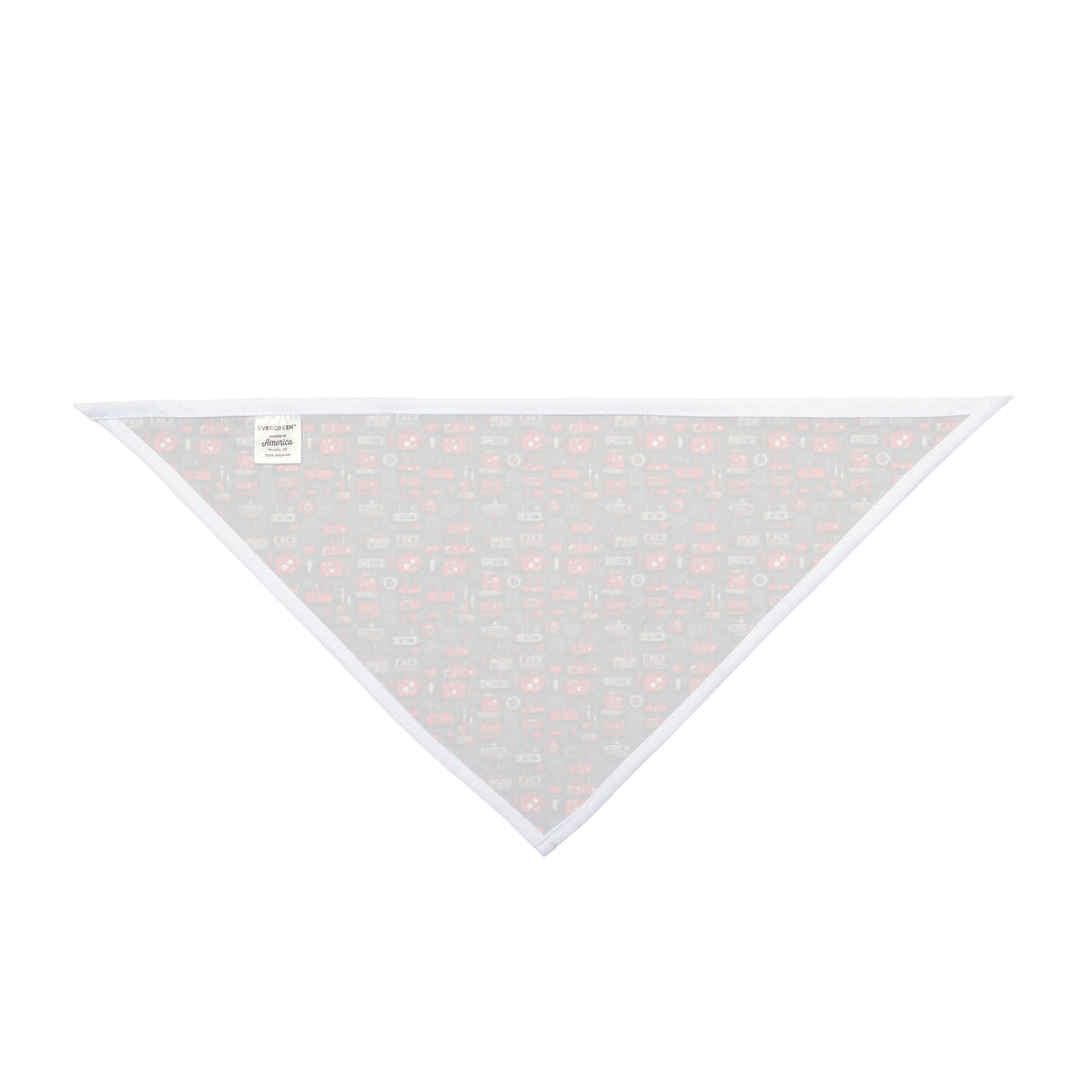 Crimson Cogs and Circuitry Pattern - Pet Bandana Pet Zen