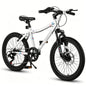 20 Inch Kids Mountain Bike, 7-Speed with Front Suspension