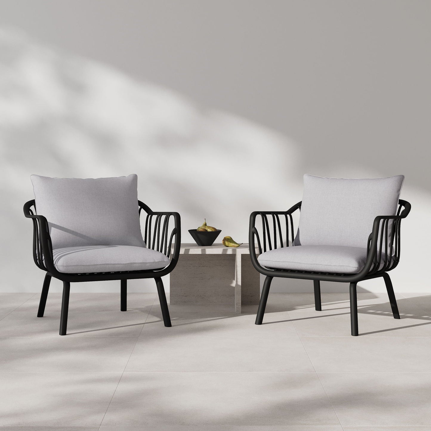 Huron Outdoor Club Chair (Set of 2)