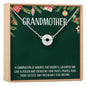 Christmas Gift for Grandmother Necklace, Multiple Styles