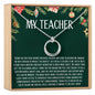 Christmas Gift for Teacher Necklace, Multiple Styles