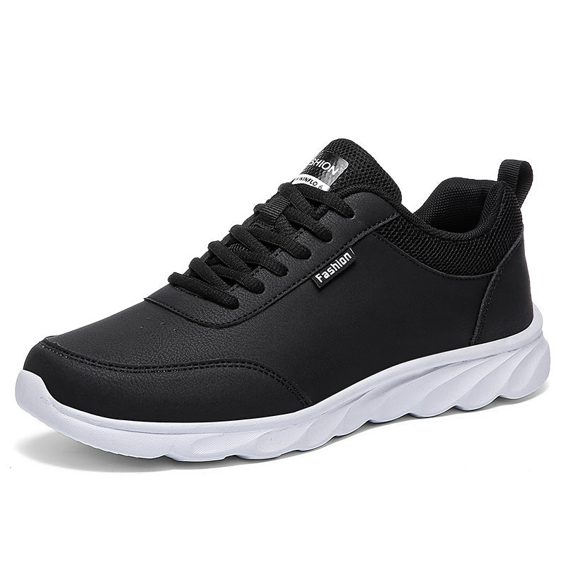 Autumn and Winter Large Leather Sports Shoes