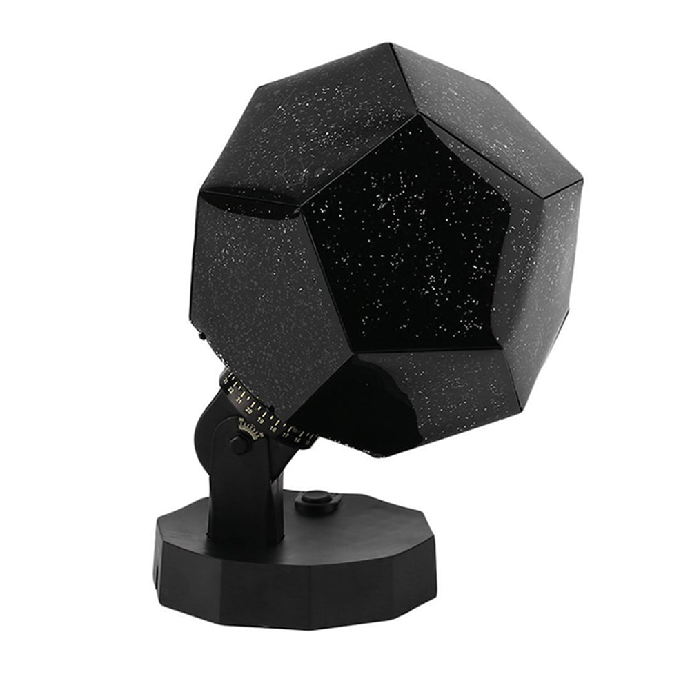 FlipStylez™ Celestial Pearl Multi-Mode Smart Projector | 360° Rotating Starry Sky Projector & Night Light with 6 Projection Films