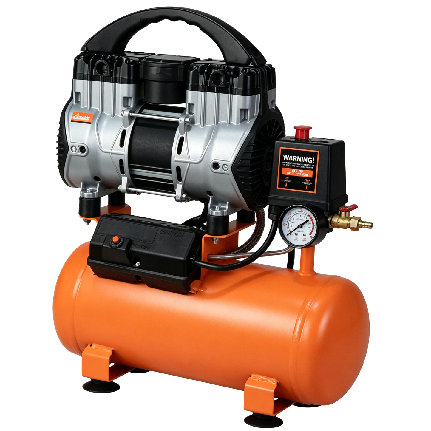 Quiet Low Noise Oil-Free Air Compressor
