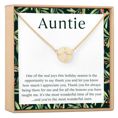 Christmas Gift for Aunt Necklace, Multiple Styles