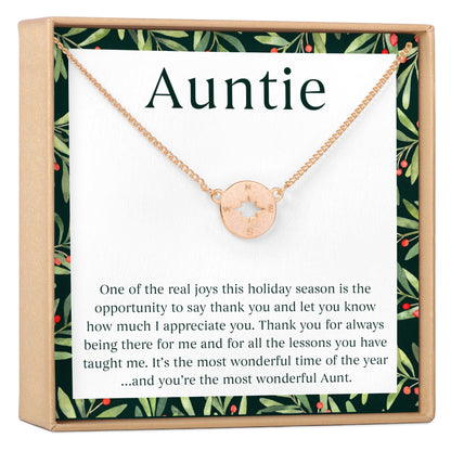 Christmas Gift for Aunt Necklace, Multiple Styles