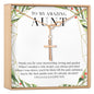 Christmas Gift for Aunt Necklace, Multiple Styles