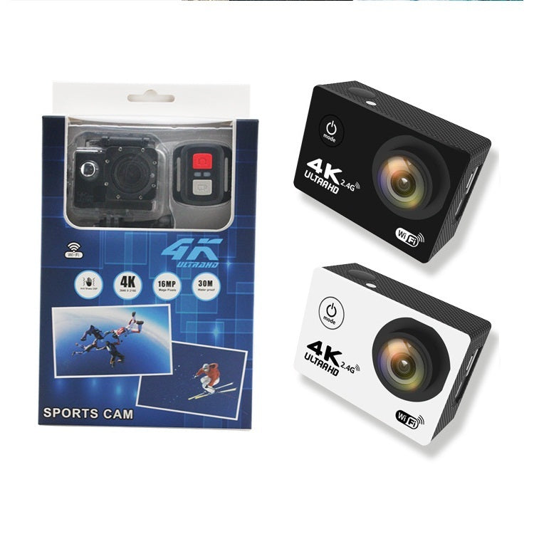 Victure Pink 4K Ultra HD Waterproof Action Camera with Wi-Fi & 2.4G Remote | Professional Mini Sports Cam for Diving, Hiking, and Extreme Adventure