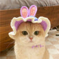 Pet Hat Dog And Pet Headwear Cute 3D Knitted Wool Bonnet Finished Cat Item