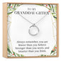 Christmas Gift for Granddaughter Necklace, Multiple Styles