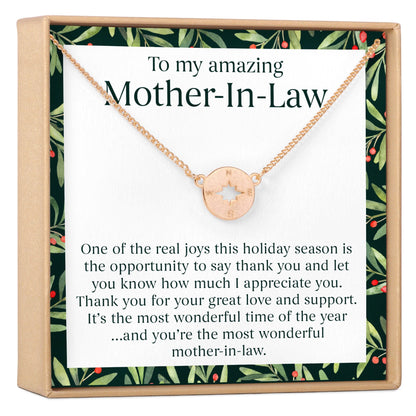 Christmas Gift for Mother in Law Necklace, Multiple Styles