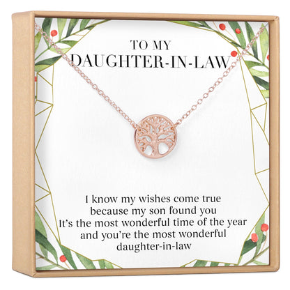 Christmas Gift for Daughter in Law Necklace, Multiple Styles