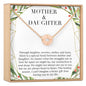 Mother & Daughter Christmas Necklace, Multiple Styles