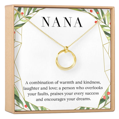 Christmas Gift For Nana Necklace, Multiple Styles