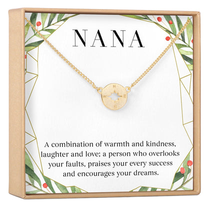 Christmas Gift For Nana Necklace, Multiple Styles